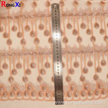 New Design embrodiery Lace Fabric Sequin